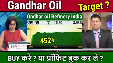 Gandhar share price - Gandhar Oil Refinery stock opened at Rs 295.40 on the BSE and Rs 298 on the NSE, against an issue price of Rs 169 per share. Gandhar Oil Refinery stock made …